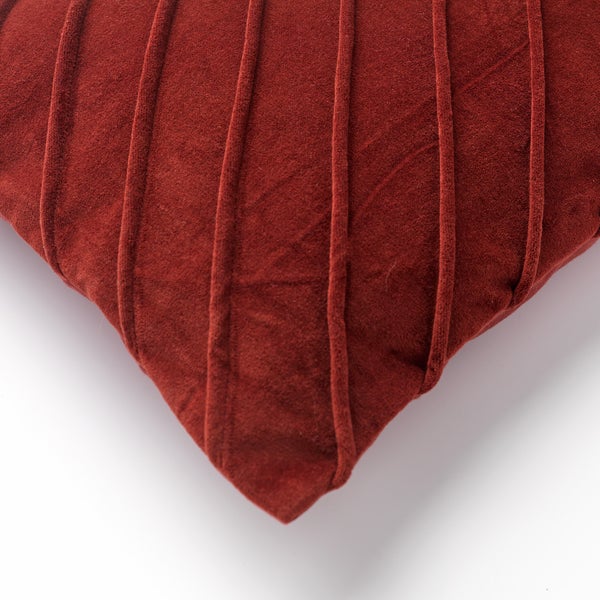Paco Kissenbezug - Unifarben 40x60 cm, Rot