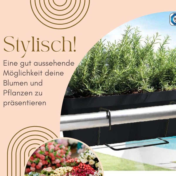 Blumenkasten zur stilvollen Präsentation von Blumen und Pflanzen