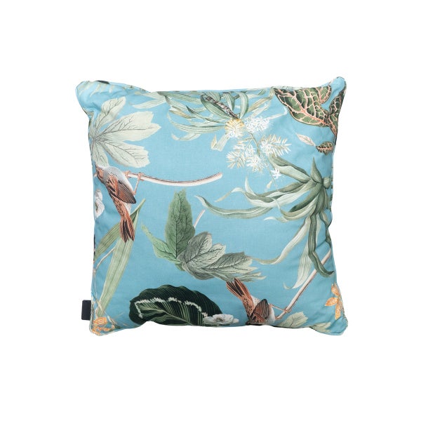 Dekokissen Grasse aqua - Ca. 50x50 cm - 4er-Set