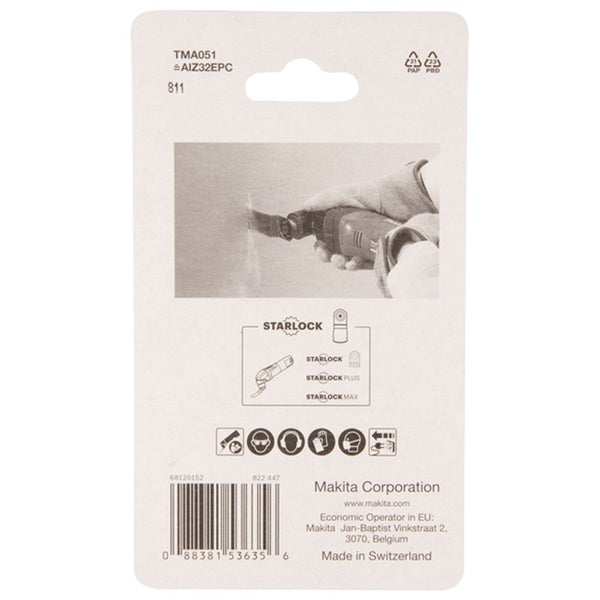 Makita Oszillierendes Sägeblatt Verpackung