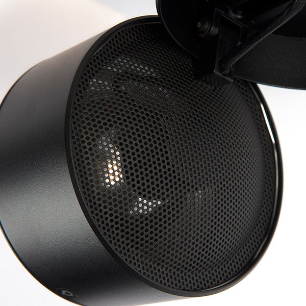 Schwarzer Strahler mit Gitter