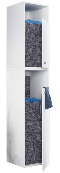 Wäscheschrank Wäschetruhe Wäschebox Dreso XXL 2f