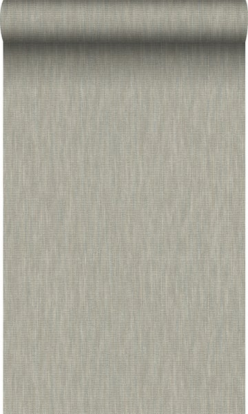 Origin Wallcoverings Tapete 3D Grasmuster Leinen-Optik Braun - 53 cm x 10,05 m - 347315