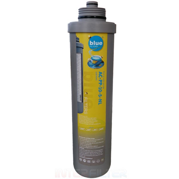 Blue Filters AC PP 10 5 NL Sediment Wasserfilterkartusche zur Filterung von Wasser