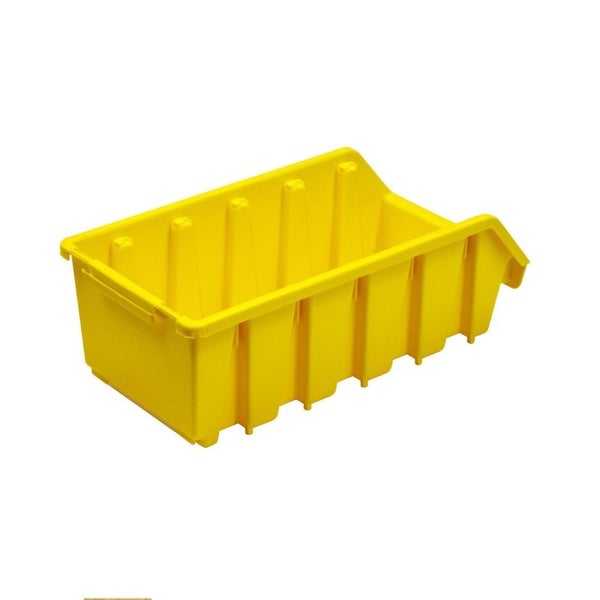 PROREGAL SuperSparSet 40x Sichtlagerbox 2L HxBxT 7,5 x 11,6 x 21,2 cm Polypropylen Gelb