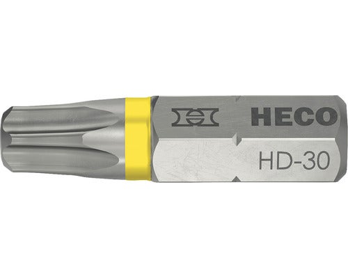 HECO Bits HD-30 gelb im Blister 10 Stück