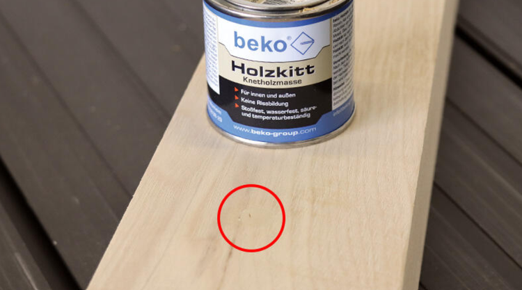 beko Holzkitt Knetholzmasse 110 g, nussbaum 232 08