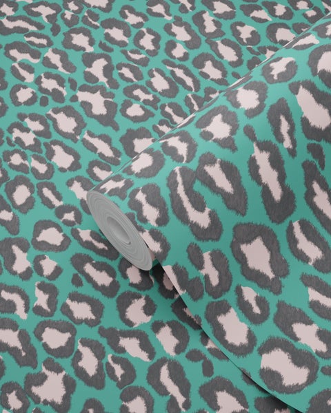 Tapete mit Leopardenmuster