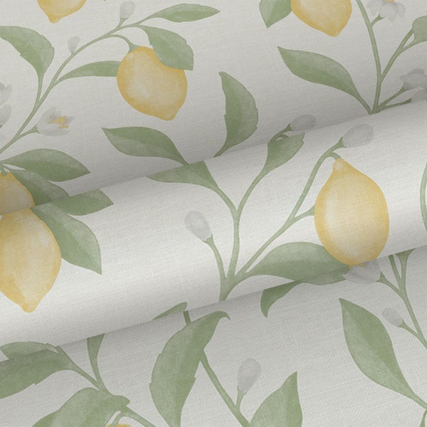 Tapete mit Zitronenmuster