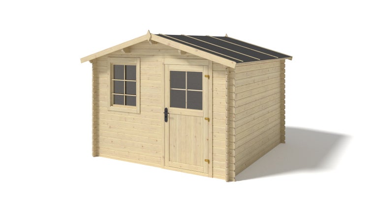 Gartenhaus, Gerätehaus 6m2 - 3x2m - 28mm
