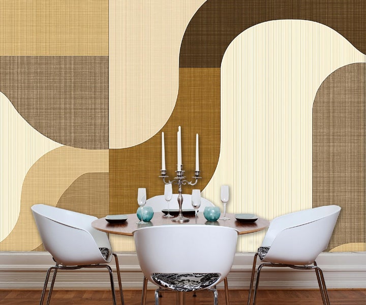 Fototapete Abstrakt Boho Wohnzimmer Vlies Tapete 350x250 cm