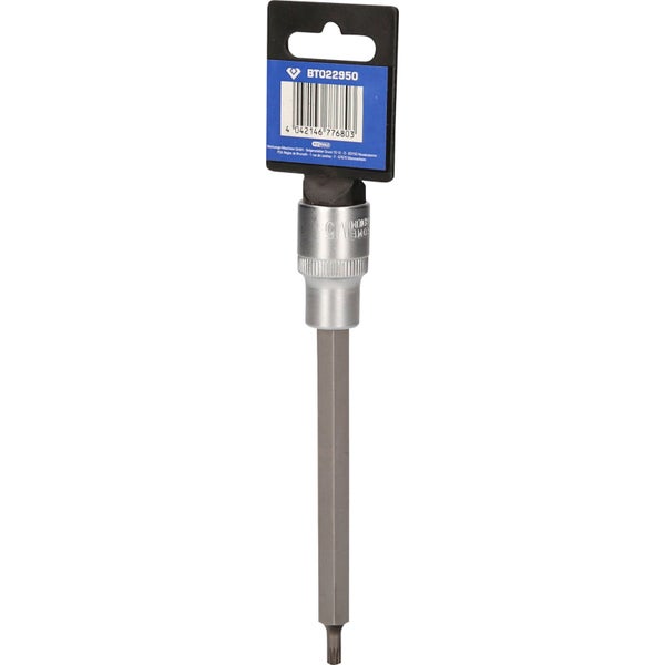 BRILLIANT TOOLS 1/2 Vielzahn-Bit-Stecknuss 140 mm lang M5 - BT022950