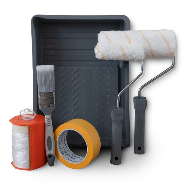 Wallpro Werkzeug-Set Wandfarbe  - 25 cm x 23 cm - PRO937
