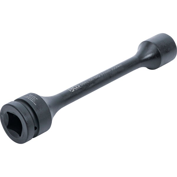 BGS Torsions-Kraft-Steckschlüssel-Einsatz Sechskant Antrieb Innenvierkant 25 mm (1) SW 27 mm 350 Nm - 6941