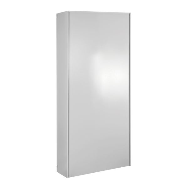 PROREGAL Stahlschrank Owl mit 4 Fachboden HxBxT 192 x 78 x 38 cm Lichtgrau