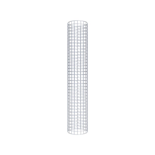 Gabionensäule Durchmesser 32 cm MW 5 x 5 cm rund - Höhe: 180 cm