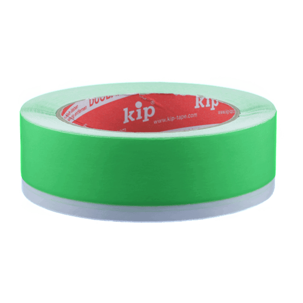 Grünes Klebebandrolle