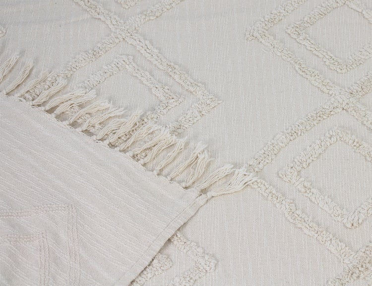 FRANK FLECHTWAREN | Plaid Can Marca, BAUMWOLLE, 130 x 170 cm