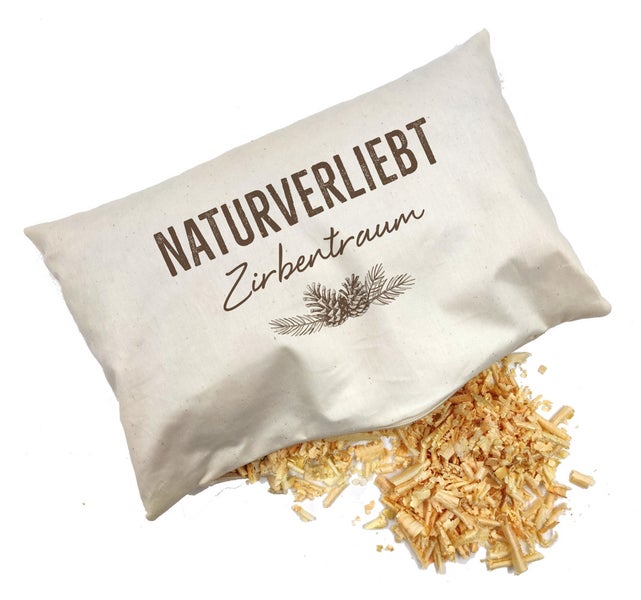 Kissen 'Naturverliebt - Zirbentraum' Die Kraft der Natur erleben - Zirbenkissen