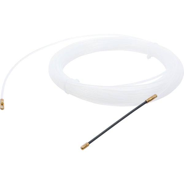 Einziehspirale mit Zugfeder und Einführungshilfe