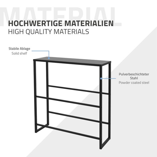 ML-Design 2er Set Getränkekistenregal für 6-8 Kisten mit Ablage, 100x32x108,5cm, Stahl, freistehend, Standregal für Getränkekisten, Getränkeregal Kastenregal Kistenregal Bierkistenregal Kistenständer