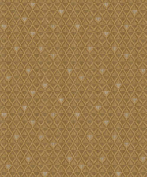 Masureel Tapete geometrisches Motiv Gelb - 53 cm x 10.05 m - 631906