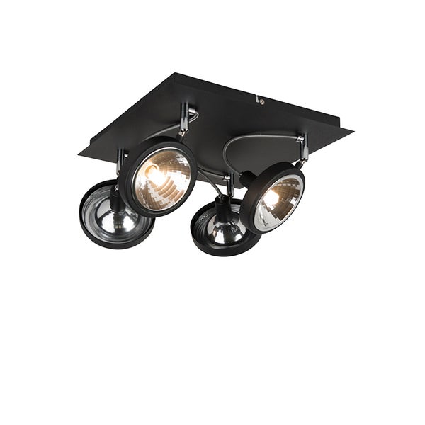 Deckenleuchte mit vier Strahlern