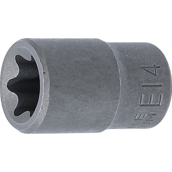 BGS Steckschlüssel-Einsatz E-Profil Antrieb Innenvierkant 10 mm (3/8) SW E14 - 6264