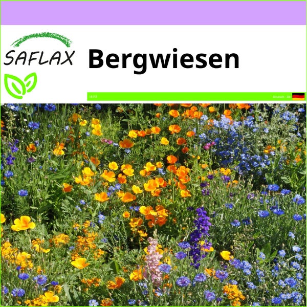 SAFLAX  - Bergwiesen - Mix - 1000 Samen