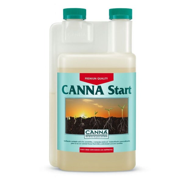 Canna Start Anzuchtdünger in einer Flasche mit zwei Deckeln
