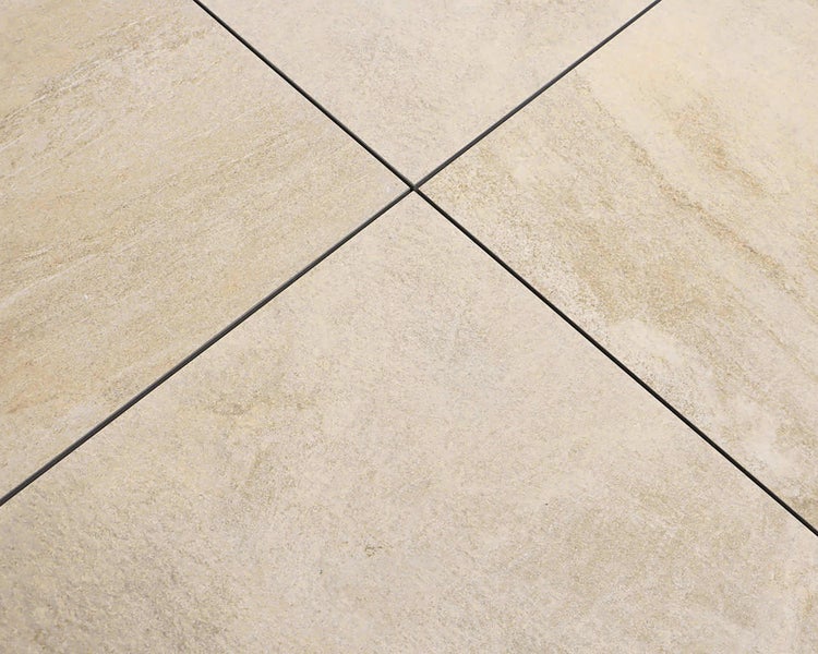 Wohnrausch Keramik Poolumrandung Beckenrandstein BEIGE, 60 x 30 x 3 cm, 1 Rundkante, beige