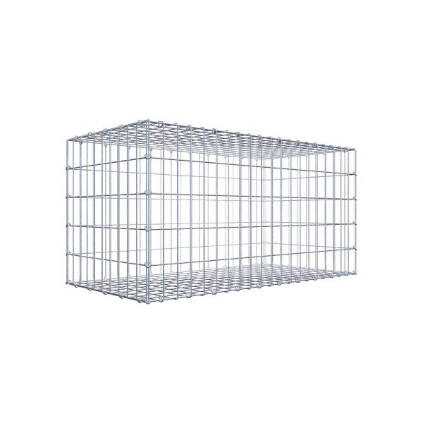 Gabione 100 cm x 50 cm x 50 cm (L x H x T), Maschenweite 5 cm x 10 cm, C-Ring