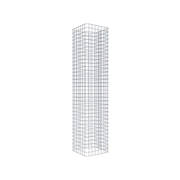 Gabionensäule 42 x 42 cm MW 5 x 5 cm eckig - Höhe: 1,70 m