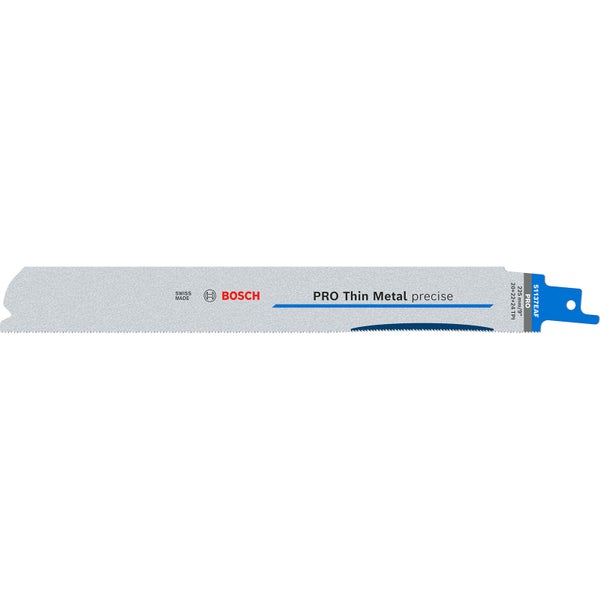 Bosch PRO Thin Metal precise S1137EAF Blatt 1,1 x 25 x 225 mm 5-tlg. - 2608658989