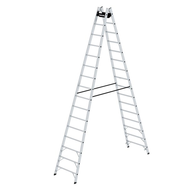 Aluminium Klappleiter mit Sprossen