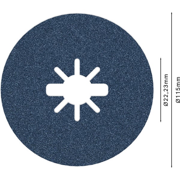 Schleifscheibe, Durchmesser 115 mm