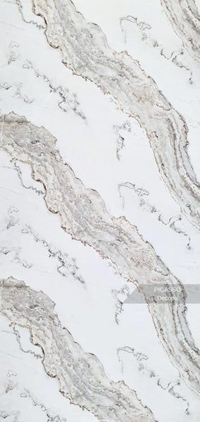 Dekorplatte mit Marmoroptik