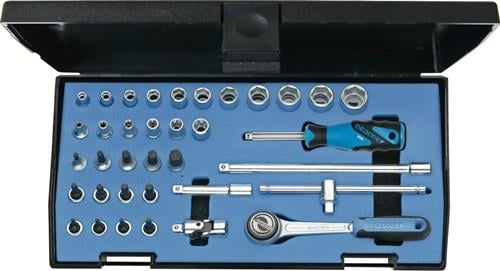 Steckschlüsselsatz im Werkzeugkoffer