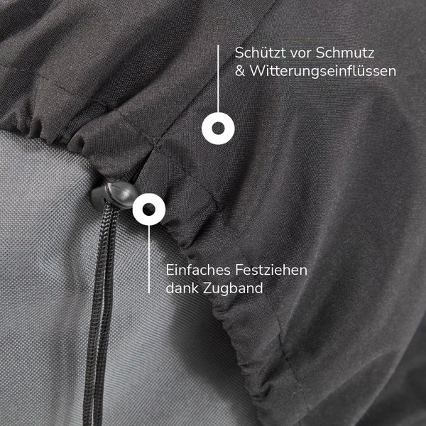 mokebo Schutzhülle für Sitzsack Der Däumchendreher 'Der Beschützer', Cover wetterfest