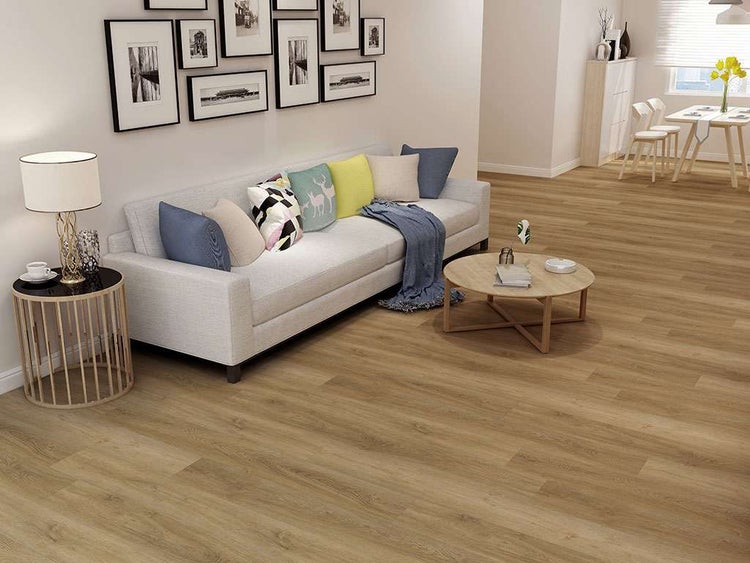 2,782m² Premium Click Vinylböden Design 2454 MARGA EICHE Boden mit Trittschalldämmung 1220 x 228 x 4,5 mm