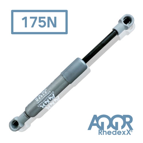 Gasdruckfeder mit einer Kraft von 175 Newton, Rhedexx Logo