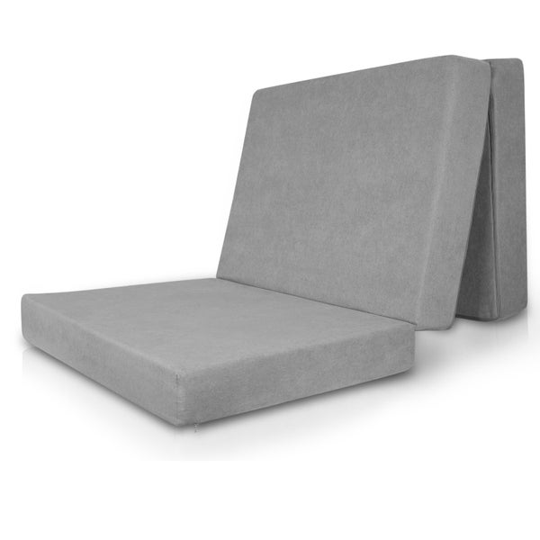 Beautissu VS95 Visco Klappmatratze 201x120x14cm Grau