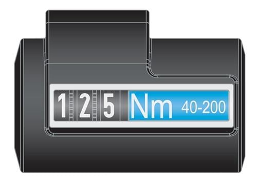 Hazet Drehmomentschlüssel 1/2 60 - 320 Nm - 5123-2CLT
