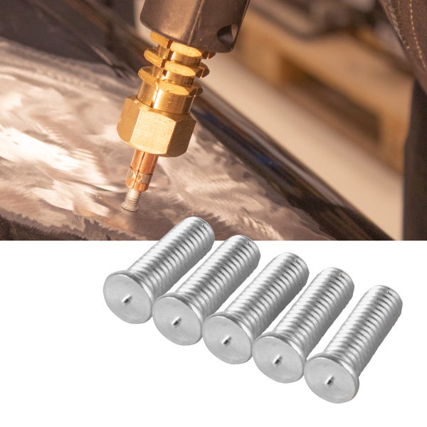 STAHLWERK Alu Schweißbolzen M5 200er Set Smart Repair Ausbeulspotter Zubehör