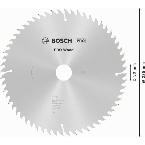 Bosch Pro Wood Kreissägeblatt