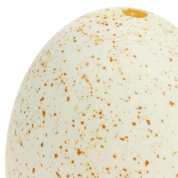 Detailansicht eines dekorierten Ostereis