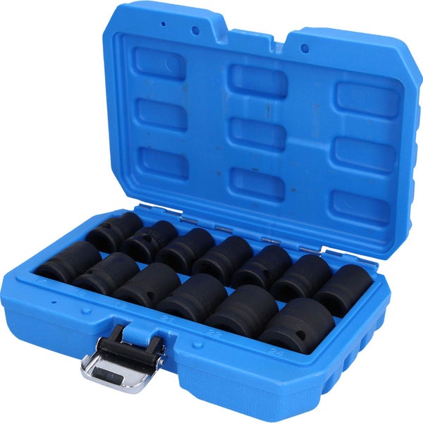 BRILLIANT TOOLS 1/2 Kraft-Stecknuss-Satz Sechskant 13tlg. kurz - BT022620
