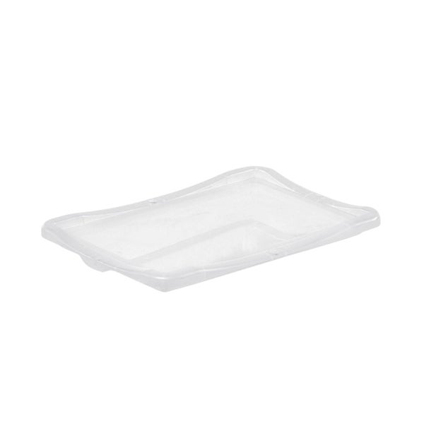 PROREGAL SuperSparSet 20 x Transparenter Eurobehälter BasicLine Mit Geschlossenem Griff und Klickdeckel HxBxT 7 x 15 x 20 cm 1,3 Liter Eurobox