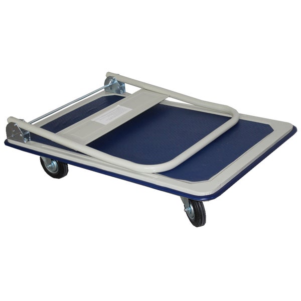 Zusammengeklappter Transportroller mit Rädern