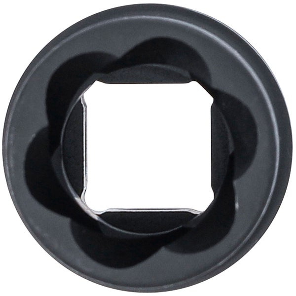 BGS Kraft-Spezial-Schraubenausdreh-Wendeeinsatz 19 mm 12,5 mm (1/2) - 7467-19